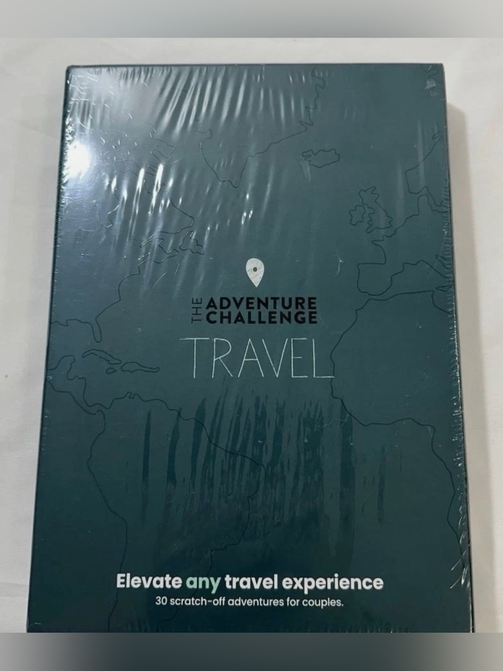 The Adventure Challenge Travel Scratch-Off Book - Teal